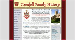 Desktop Screenshot of grenfellhistory.co.uk