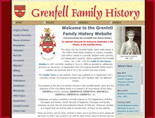 Tablet Screenshot of grenfellhistory.co.uk